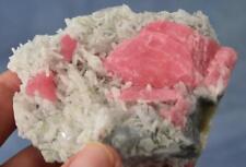 BEAUTIFUL Pastel Pink Rhodochrosite XLARGE 3.6" Chinese Sweet Home Mine 114aa