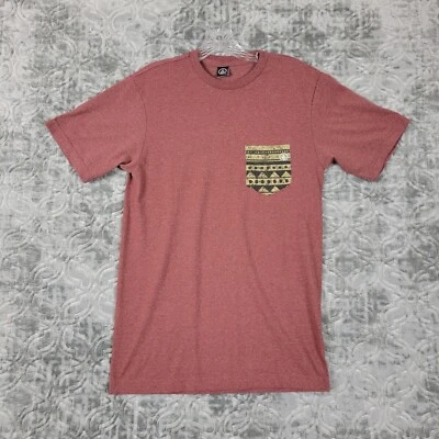 Volcom Stone T-Shirt Men's Small Red Pocket Short Sleeve Skate Surf Casual - Image 1 of 4