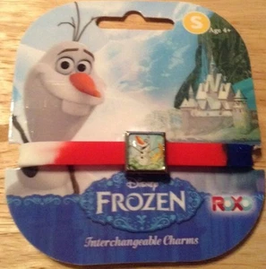 DISNEY FROZEN ROXO interchangeable charms Olaf bracelet  - Picture 1 of 3