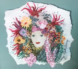 Quadro Vintage Giardino Segreto Arte Rosmarino E Disney Fata Casetta Nucleo Fantasia - Foto 1 di 6