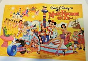 Vintage 1983 Walt Disney " Magic Kingdom on Ice" Schlittschuhprogramm - Bild 1 von 4