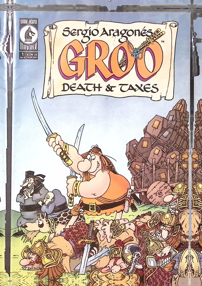 Groo The Wanderer 2001 #1 de 4 Death & Tax Sergio Aragone Dark Horse Z2075 Foto 1 de 2