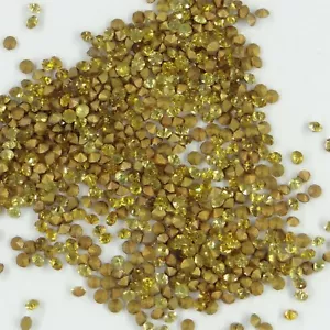 208 21 * 60 alte Strasssteine (60er Jahre) konischer Boden 2,1 mm TOPAS (MIX 2 Töne) - Bild 1 von 2
