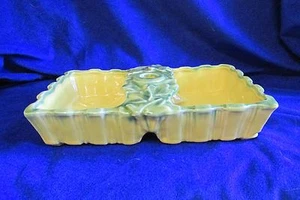 1960's McCoy Centerpiece w/Candle Holder - Picture 1 of 4