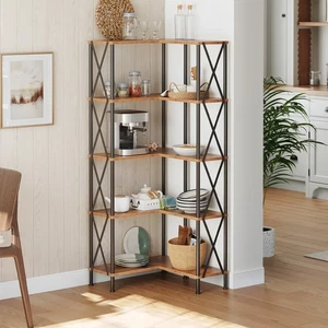 Bücherregal Bücherschrank Standregal Aufbewahrungsregal 60 cm x 60 cm x 149 cm - Bild 1 von 12