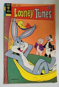 VTG Gold Key Looney Tunes Comic Book No. 10 Bugs Bunny Porky Pig Tweety Bird - Picture 1 of 5