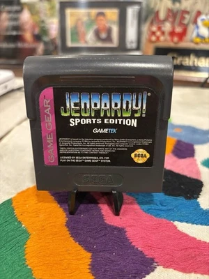 Jeopardy: Sports Edition (Sega Game Gear, 1994) - Cart & Case, Tested, Authentic - Image 1 of 2