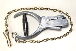 Vintage Renoviate Bus Train Inspectors Clipper Bell Punch c.1903 - Picture 1 of 11