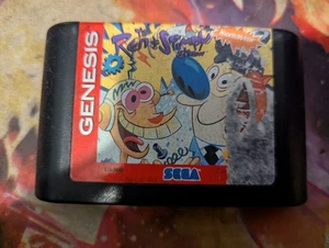 The Ren and Stimpy Show Stimpy's Invention Cart Only Tested - Picture 1 of 3