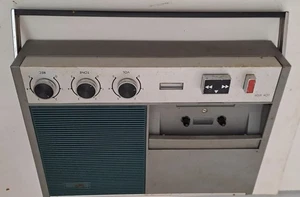 PHILIPS TOP SELTEN FRÜHER KASSETTENREKORDER Typ: LCH1001 MONO mit NETZ von 1967 - Bild 1 von 8