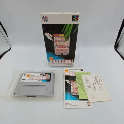 Jissen Pachi Slot Hishouhou Super Famicom Nintendo NES Japanese Complete - Image 1 of 4