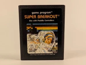 Super Breakout (Atari 2600) Cartridge CLEANED & TESTED⬅️🔥 - Picture 1 of 10