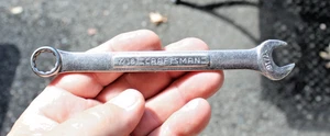 Craftsman 7/16" SAE Combination 12 Point Wrench USA-VA-44694 - Picture 1 of 9