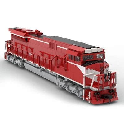 MOC-126405 EMD SD90/43MAC Indiana Railroad Train 2263 Pieces - Image 1 of 4