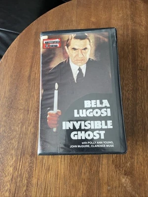 INVISIBLE GHOST VHS Clamshell Bela Lugosi Sam Katzman Masterpiece Cinema 1985 - Image 1 of 4
