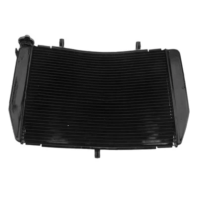 Fit YAMAHA YZF R1 2004 - 2006 Aluminum Radiator Cooler Cooling Black UK - Image 1 of 3