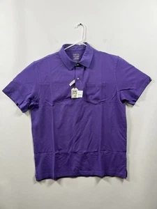 Jos A Bank Poloshirt Gr. L Large Piqué Baumwolle Tailored Fit NEU Neu mit Etikett Lila - Bild 1 von 9