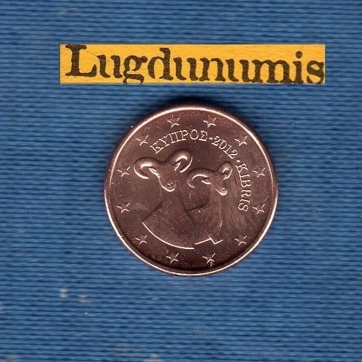 Chypre 2012 1 centime d'euro SUP SPL UNC de RouleauPièce neuve de rouleau - - Photo 1/1