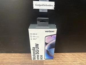 New Motorola One 5G UW Ace - 64 GB - Gray (Verizon Prepaid) - Afbeelding 1 van 5