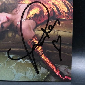 VERY LONG FULL NAME Taylor Swift Signed The Life of a Showgirl CD Album Photo #2 - Picture 1 of 5