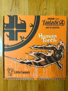 Fantastic 4 Little Caesars Pizza Box Human Torch - Picture 1 of 3