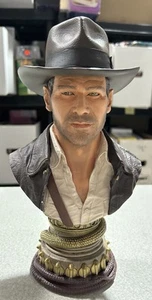 Busto de resina diamante escala 1/2 de Indiana Jones 3D Legends seleccionar en caja - Imagen 1 de 8