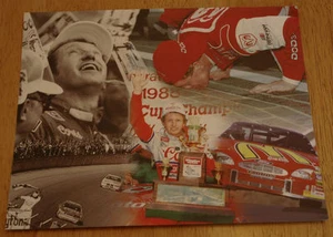 BILL ELLIOTT Chex DRIVER MÁS POPULAR Hoja Página Tarjeta NASCAR Carreras - Imagen 1 de 2