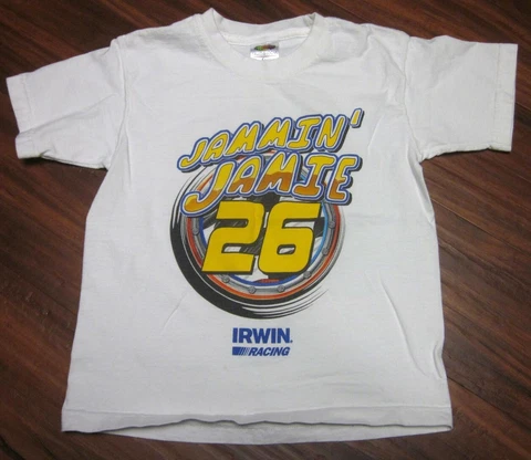JAMMIN' JAMIE McMURRAY youth small T shirt size 6-8 tee NASCAR Cup Series 2006 Cover