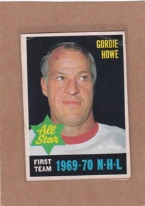 1970-71 O PEE CHEE HOCKEY GORDIE HOWE ALL STAR #238 VG/VGEX *A29912 - Foto 1 di 1