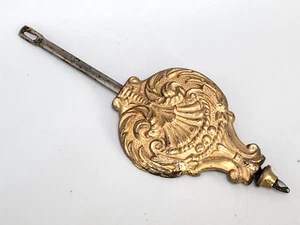 Antique Ingraham  Wall Clock Brass Pendulum 4oz USA No. 7 - Picture 1 of 4