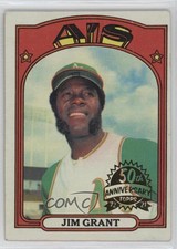 2021 Heritage 1972 Topps 50th Anniversary Buybacks Mudcat Grant Jim #111