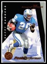 Barry Sanders NFL Football Cards Detroit Lions HOF RB You Pick!