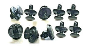 UNIVERSAL 10pc CAR/VAN BODY PANEL FASTENER PRESS IN  CLIPS  - Picture 1 of 2