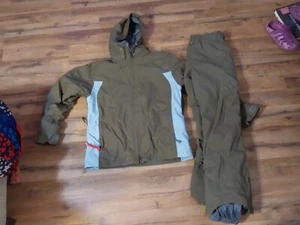 Ride Snowboards Ski Snowboard Parka Jacket Pants Set Sz L Womans - Picture 1 of 18