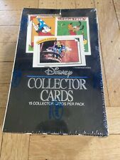 + 1991 Impel Walt DISNEY Collector Cards FACTORY SEALED Box - 36 Packs