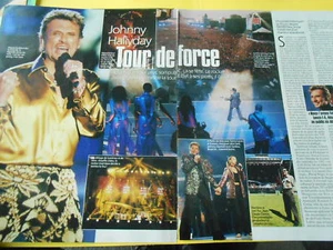 Coupure Presse Clipping 2000 Johnny Hallyday Tour de Force la tour Eiffel - Picture 1 of 1