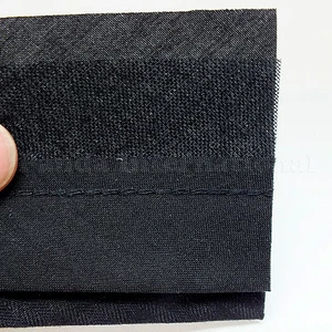 Cintura a medida lista para coser, 5 yardas, negra con rayas negras - Imagen 1 de 4