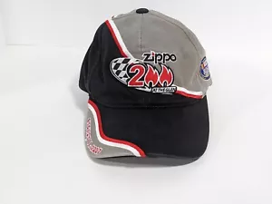 Watkins Glen Zippo 200 Mütze Nascar schwarz grau rot 2007 Strapback - Bild 1 von 10