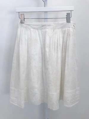 FALDA FLORAL MARTIN + OSA BLANCO MARFIL TALLA 2 ¡NUEVA SIN ETIQUETAS! Foto 1 de 4