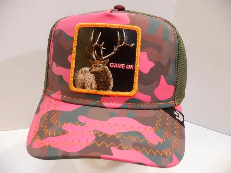 Goorin Bros Ciervo Juego En Cápsula Kablamo Edición Limitada Camuflaje Camionero Sombrero Foto 1 de 1