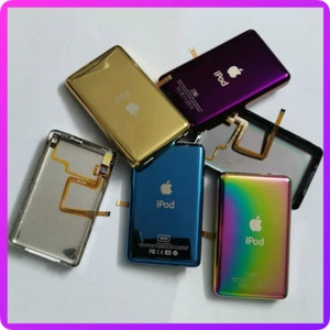 Back Housing Case + Audio Headphone Jack iPod Video 5th 30 Classic 6th 7th 160GB - Picture 1 of 27