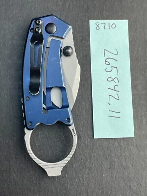 Kershaw Antic 8710 Pocket Knife Plain Edge Blade Bottle Opener Screwdriver - Image 1 of 4