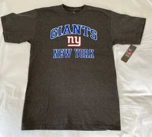 New York Giants T-Shirt Gray Men’s M Medium NFL Team Apparel NY Football - Picture 1 of 6