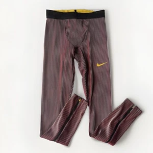 Nike Pro Elite Racing Tights Men Size Small Red Black Made in USA AO8491-000 - Picture 1 of 9