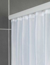 WENKO Teleskop Dusch Vorhang Schiene Stange Badewanne ohne bohren Era 75-125 cm
