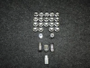 🔩2015-2025 FORD F150 LUG NUTS OE ALUM WHEEL STAINLESS  14X1.5mm LUGS LOCKS - Picture 1 of 10
