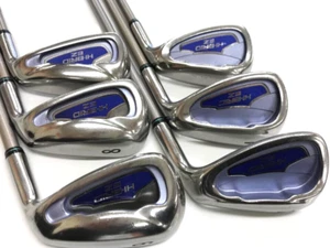 Ladies Dunlop HI-BRID Iron Set of 6 7-SW HB-400L Graphite Flex L Right handed - Picture 1 of 10