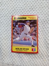 Nolan Ryan 1991 Jimmy Dean Signature Edition #24 Rangers {0116 Mint Card