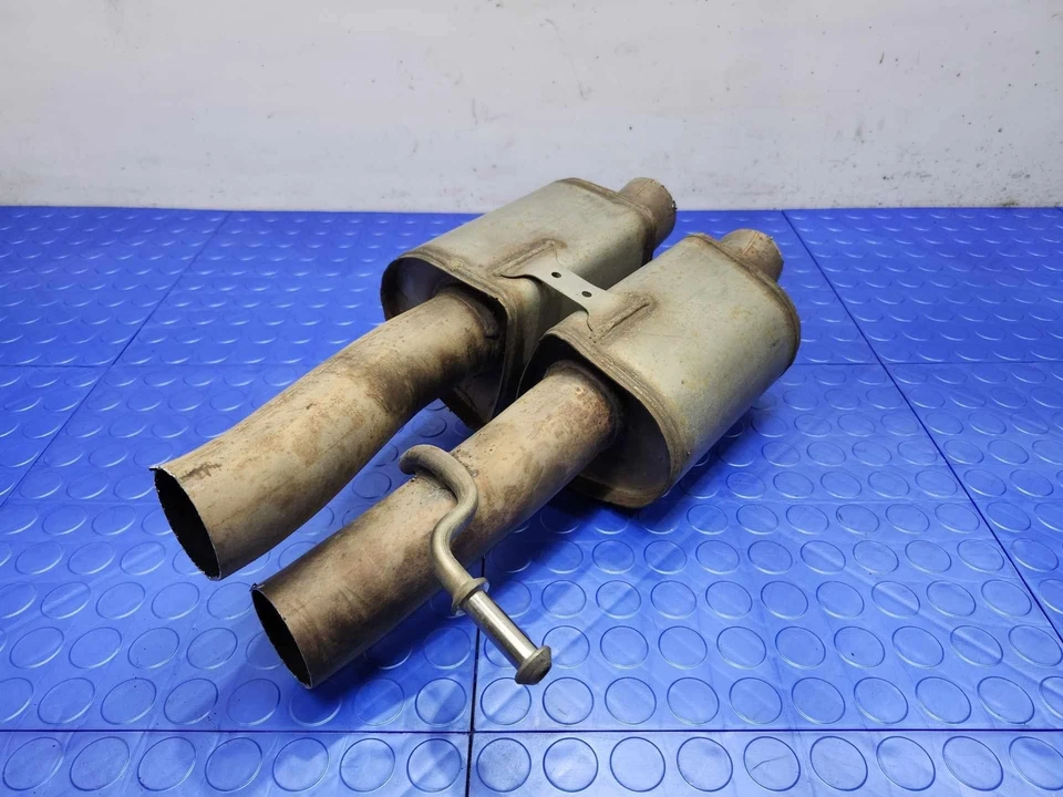 11-17 Volkswagen Touareg VR6 3.6L Front Exhaust Muffler OEM 7P6253209N - Image 1 of 4