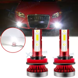 2X 6000K Xenon White LED Fog Driving Light Bulbs For Audi A4 S4 2002-2016 - Picture 1 of 12